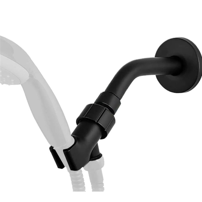 OSP Mana Shower Arm With Flange and Adjustable Shower Arm Mount Set